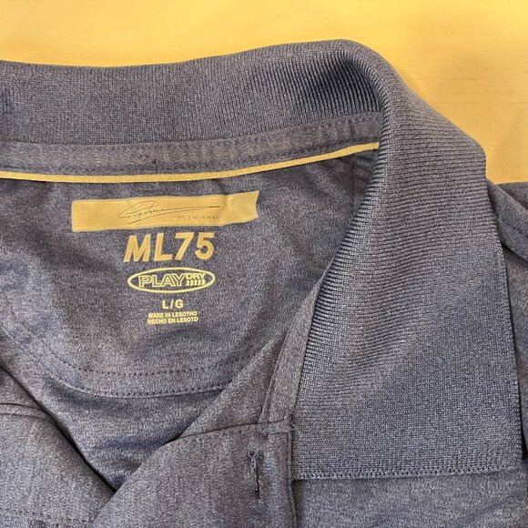Greg Norman ML75 Men's Play Dry Performance Golf Polo – Size Large - Picture 5 of 5